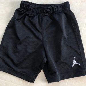 Black Jordan shorts